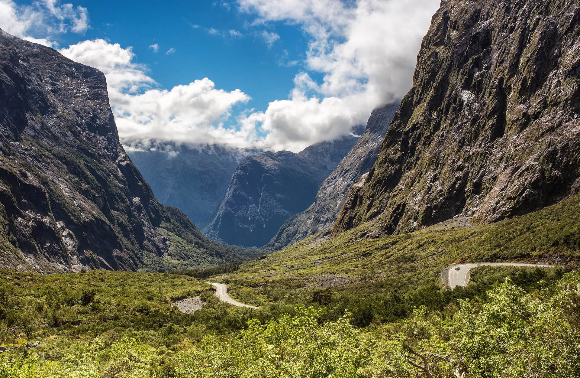 Cleddau Valley, Fiordland - Südinsel von Neuseeland