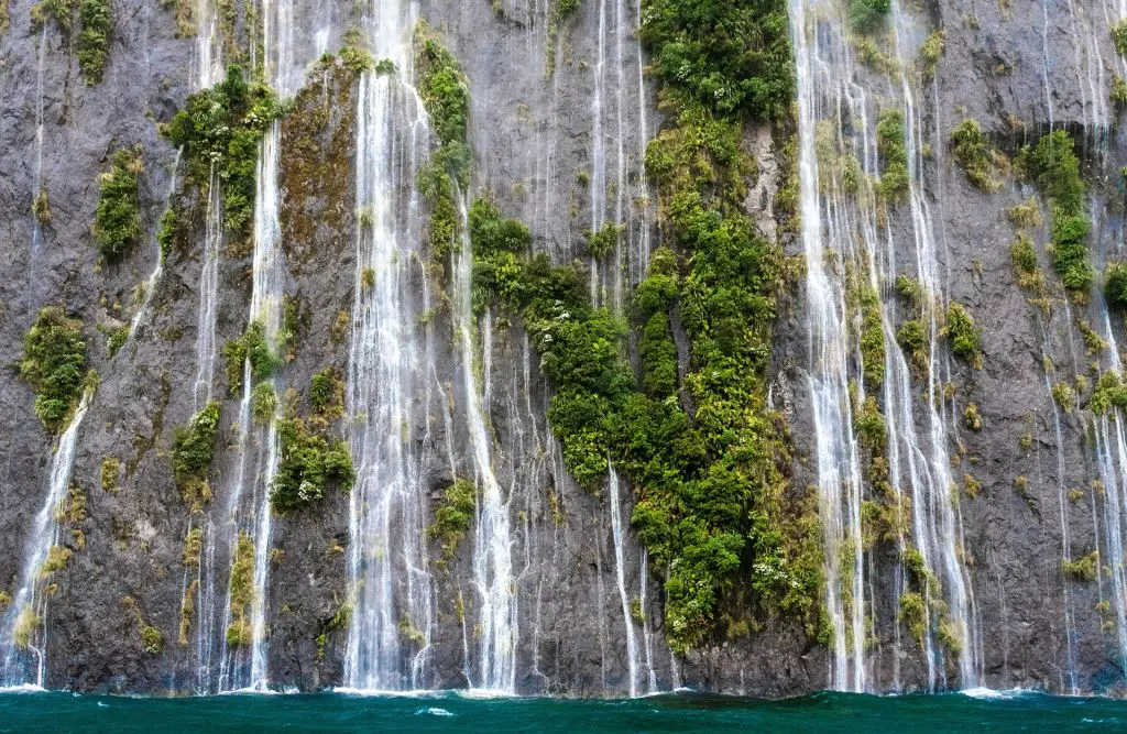Milford Sound Waterfall